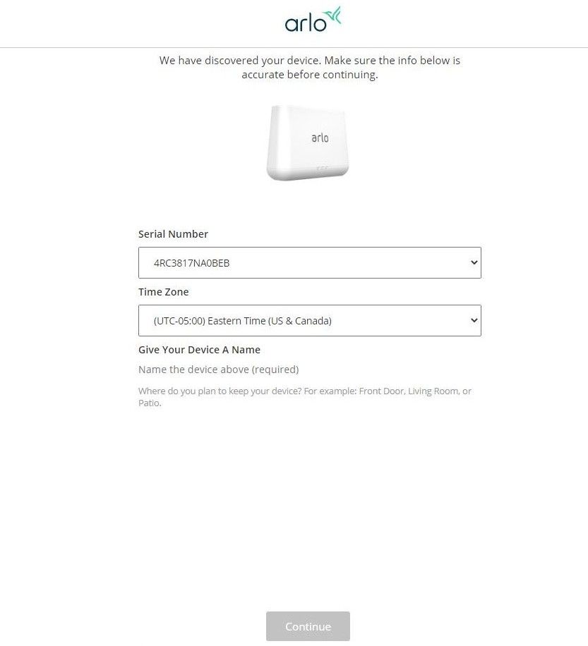 Arlo base cheap station vmb4000