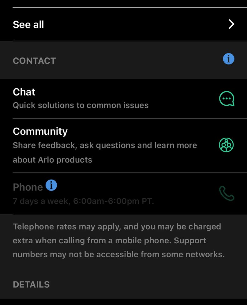 Arlo camera will not turn on online