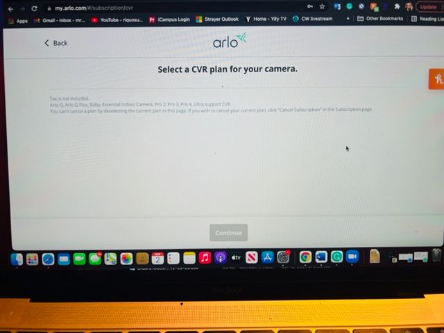 Arlo best sale cvr plan