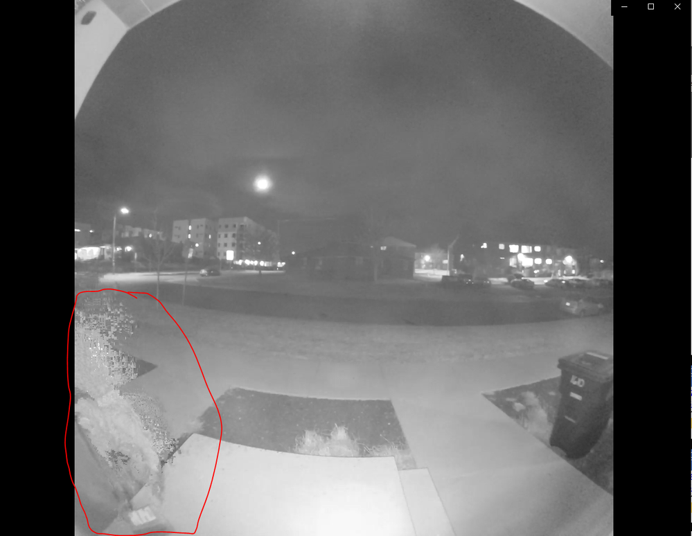 Ring doorbell grainy video discount