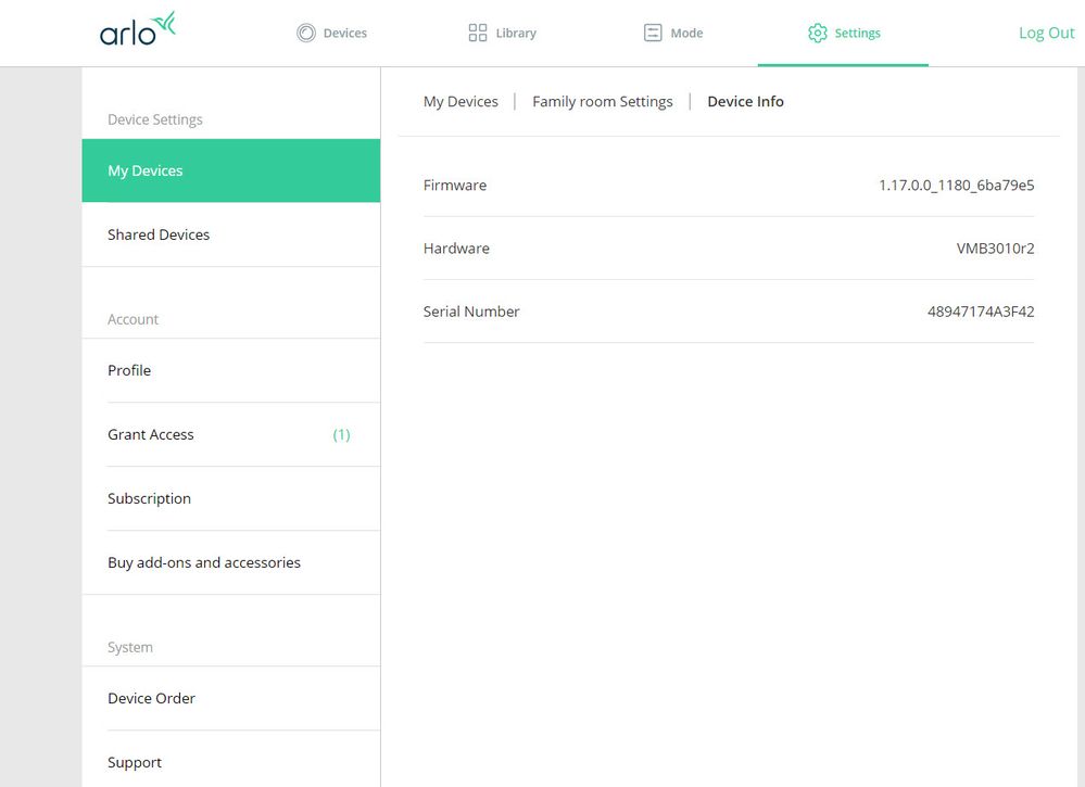 Solved Re VMB3010 and Arlo Pro Cameras unable to updat