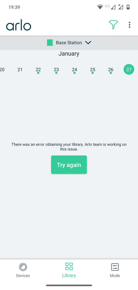 Arlo local storage 2025