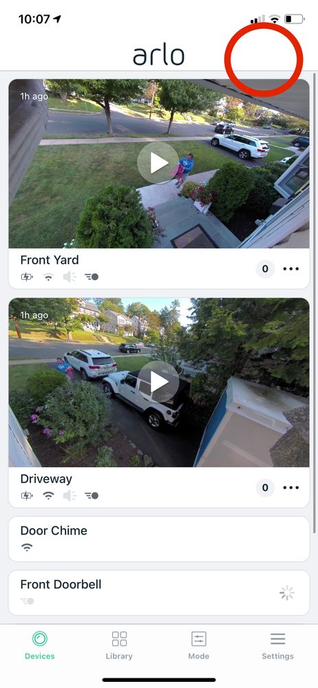 Arlo app error .jpg
