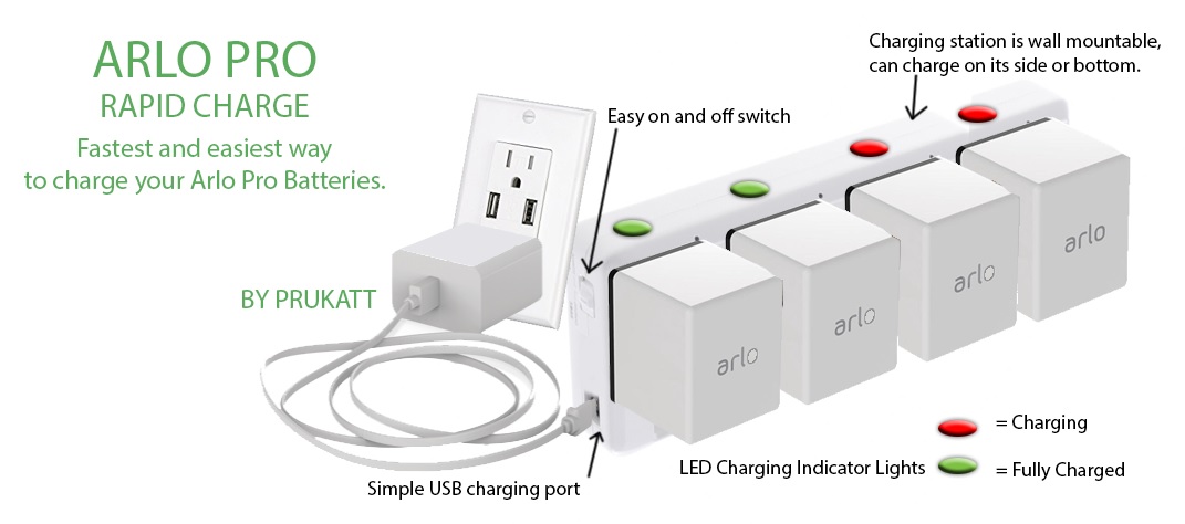 Arlo 2024 charging dock