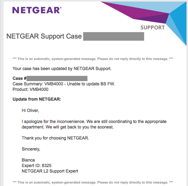 Netgear vmb4000 2024