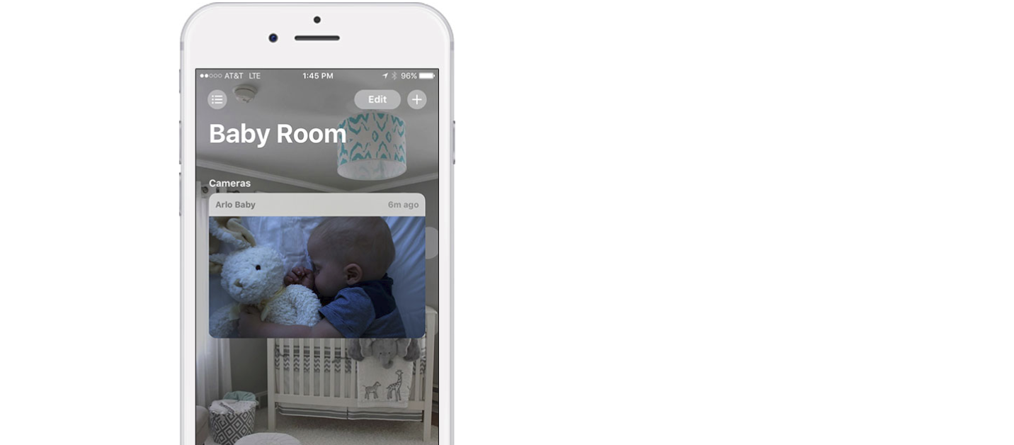 Arlo baby homekit store setup