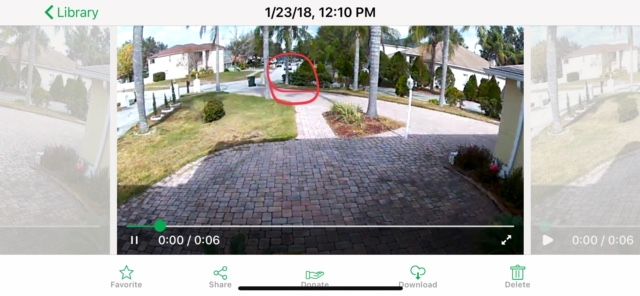 Arlo clearance driveway sensor