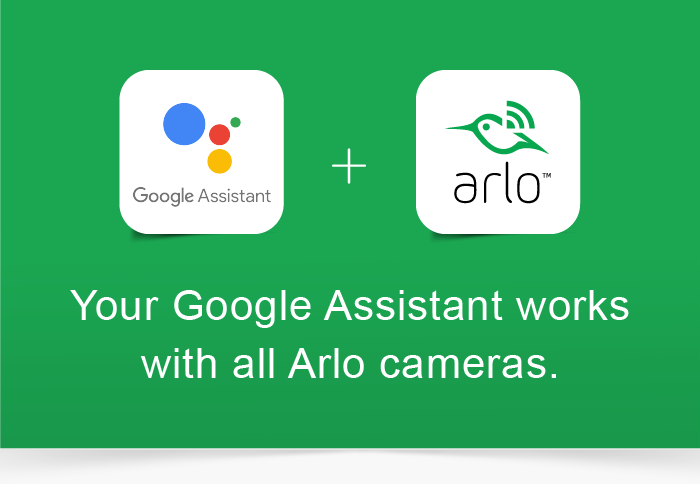 do arlo cameras work with google home