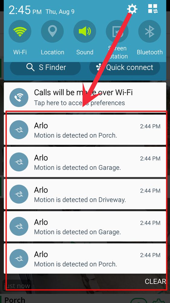 My Arlo Notifications Are Now Appearing Individual... Arlo Community