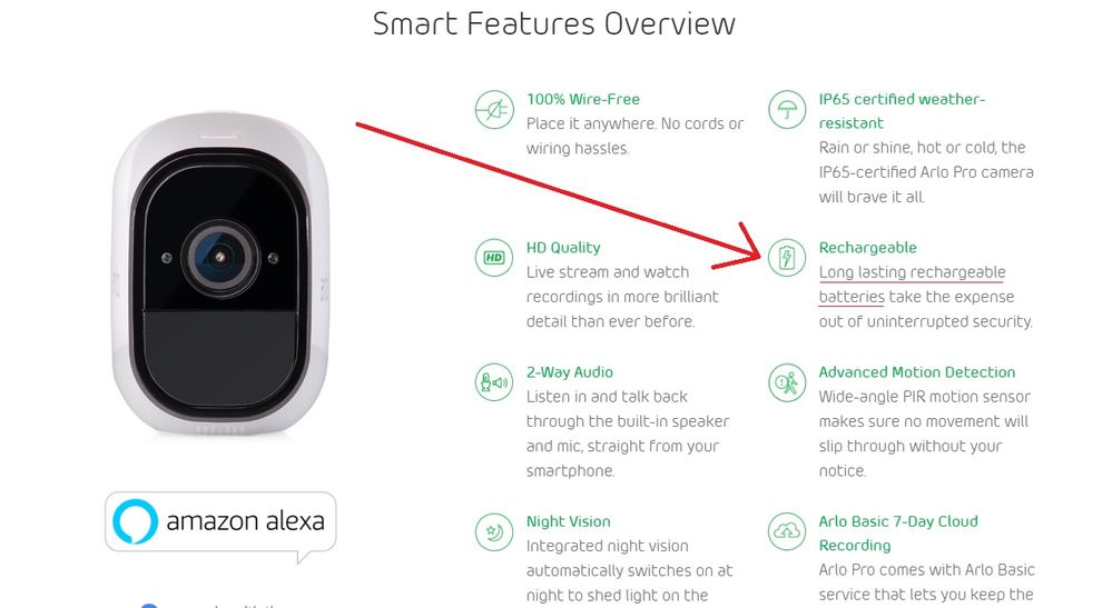 Arlo pro 2 way audio not working outlet