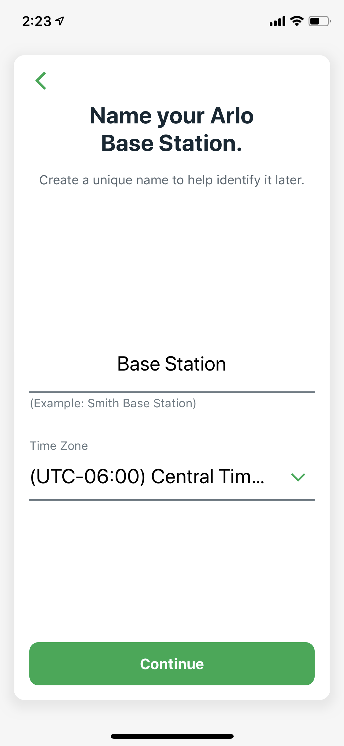 Arlo vmb3000 hot sale setup