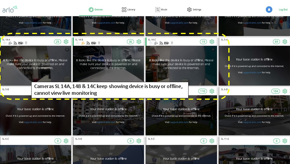 Arlo Pro Camera Keeps Showing Device Is Busy Or Of... Arlo Community