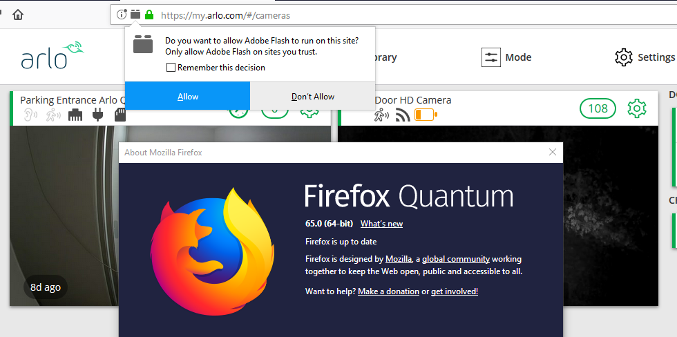 Arlo Flash Firefox 65.PNG