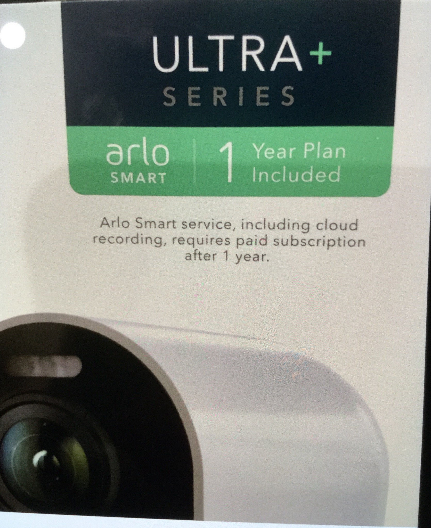 Arlo store cloud recording