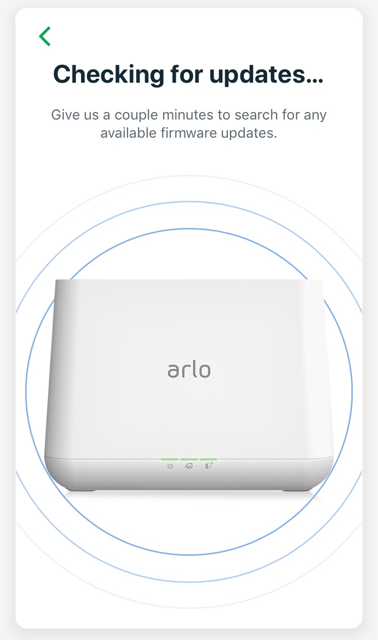 Set up arlo base hot sale station