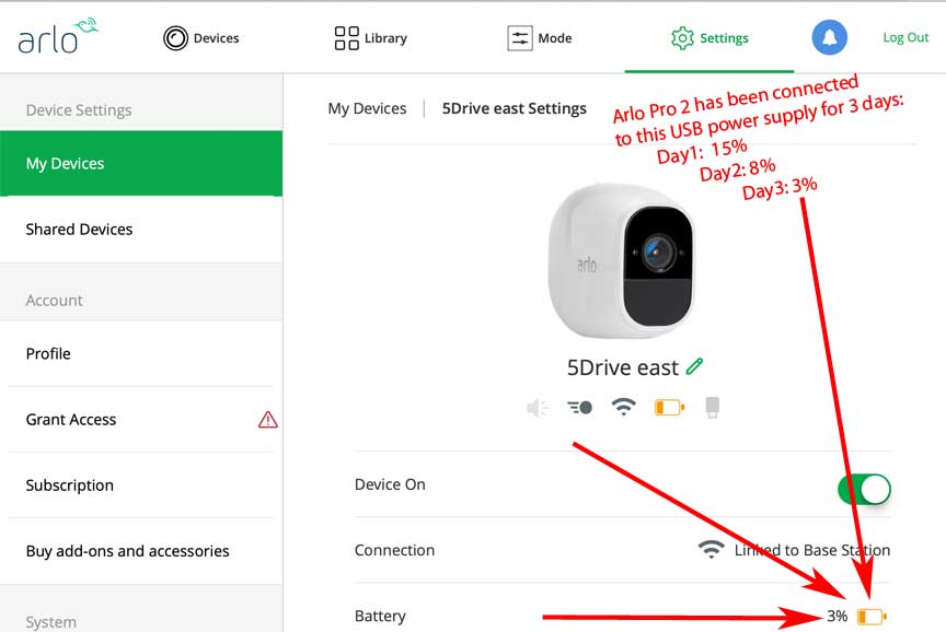 Arlo Pro 2 Remote Power Supply By Usb Power Bank Arlo Community