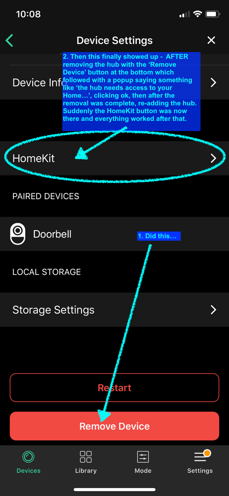 last tage ned Seneste nyt Solved: HomeKit setup button missing for Ultra Base Statio... - Arlo  Community