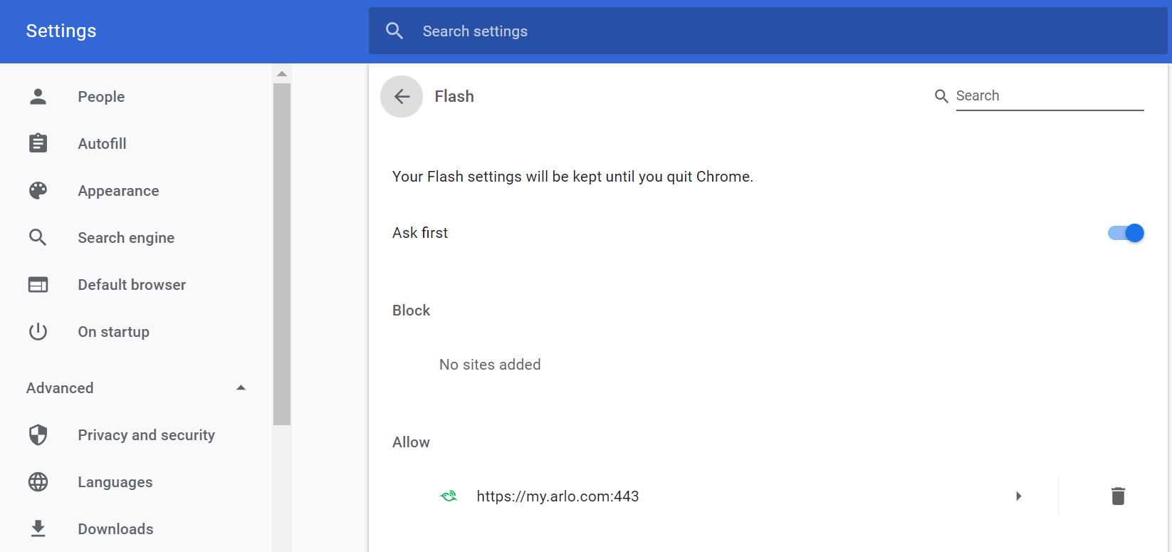Cannot view Live Feeds Flash problem AGAIN! Arlo Community