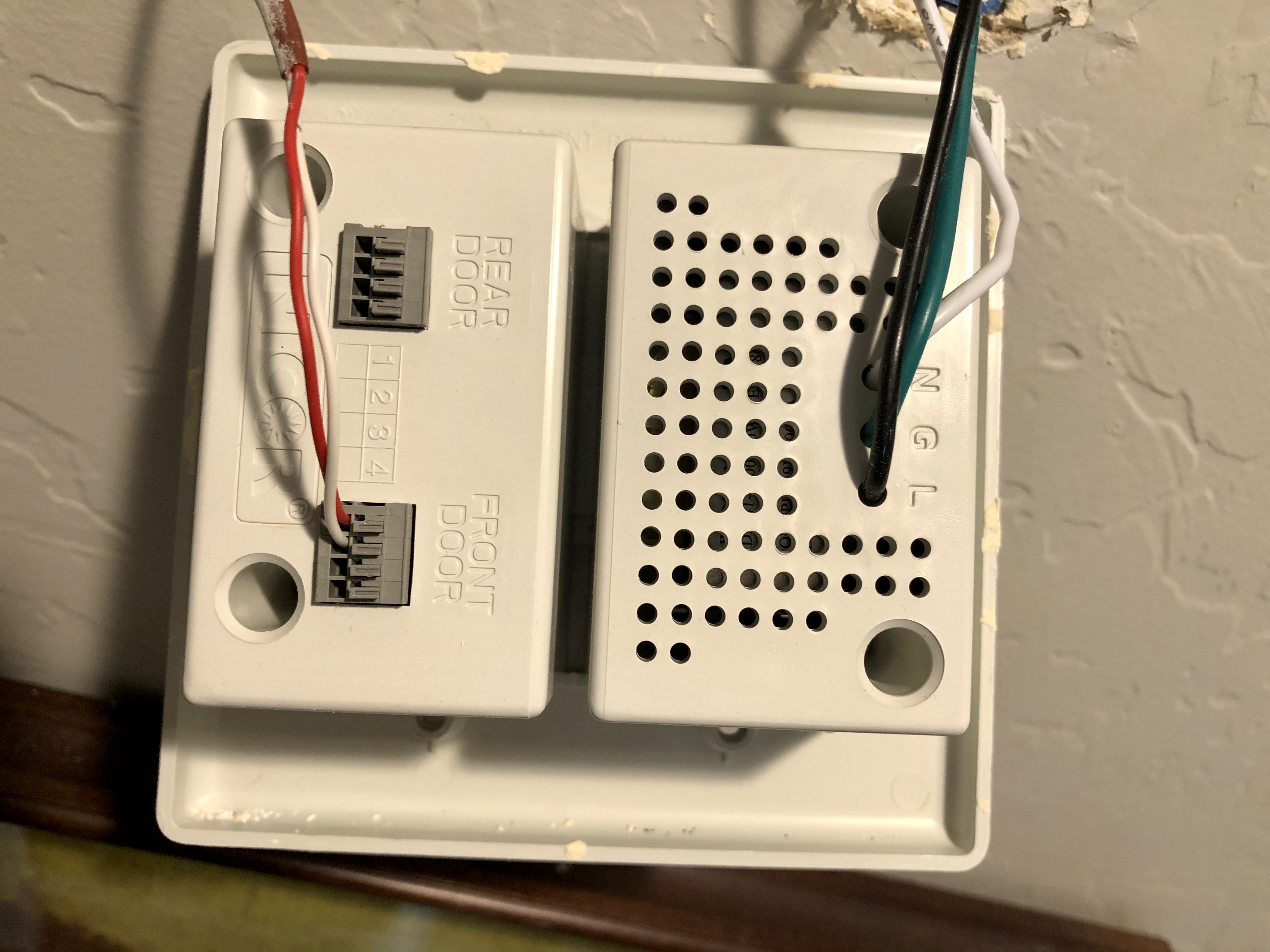 arlo doorbell installation wired