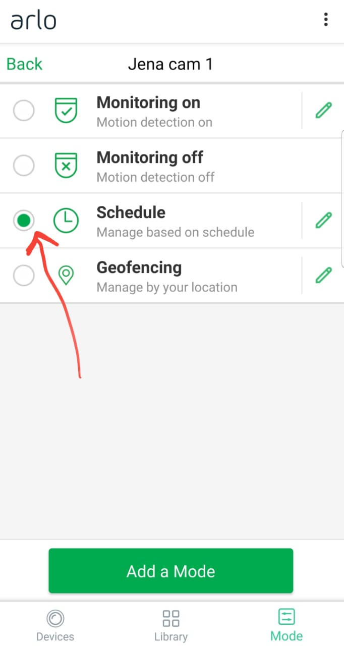 Solved Schedule Monitoring no Push Notifications? Only Arlo Community