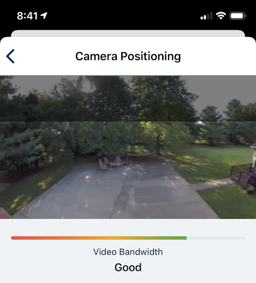 Arlo best sale camera positioning