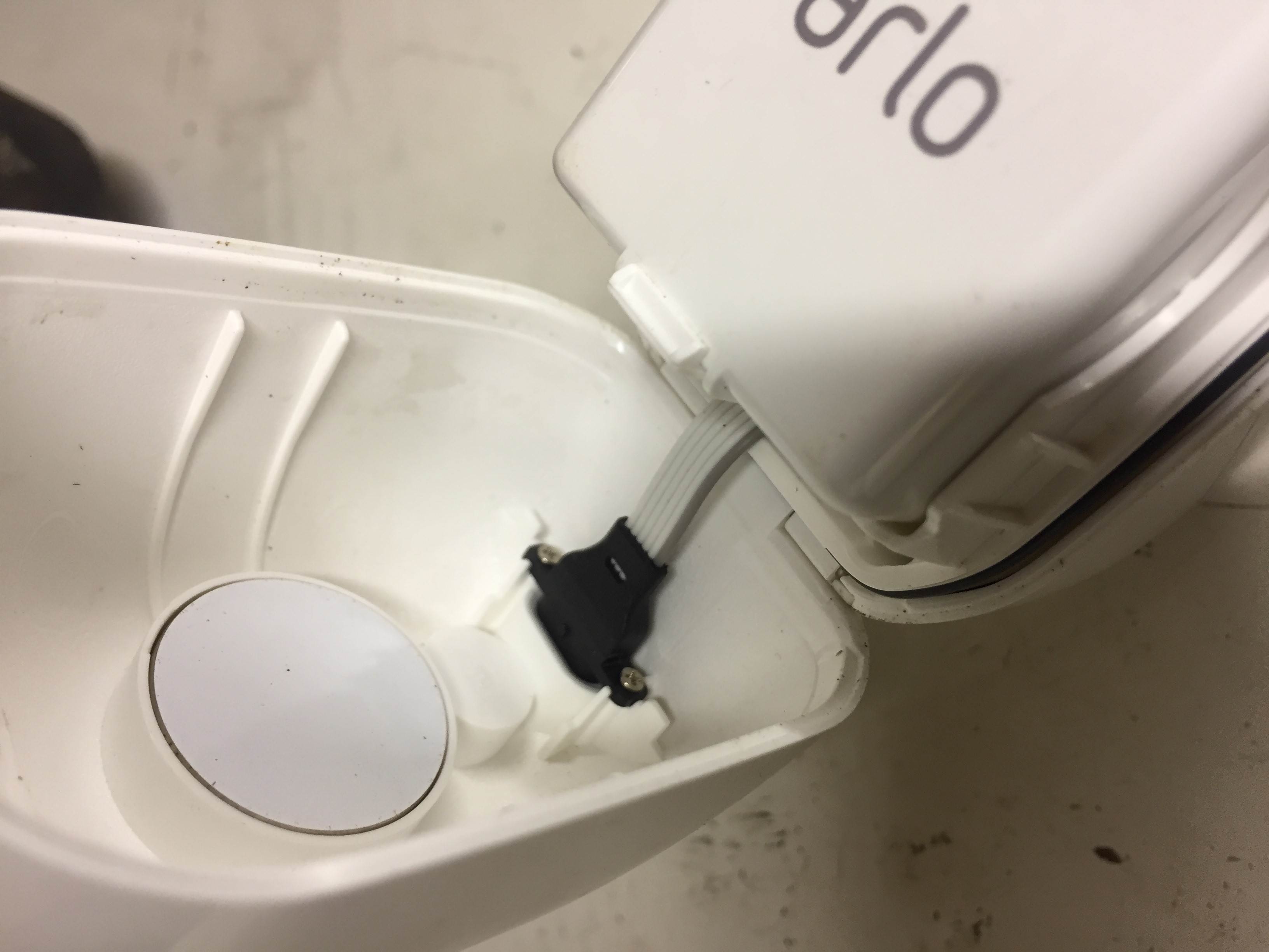 Replacement USB connector for the battery cover?. Arlo Community