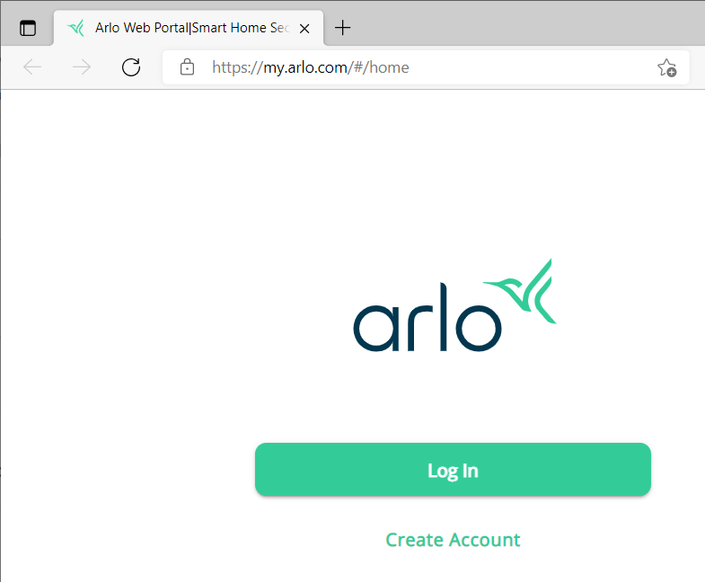 Arlo online my account