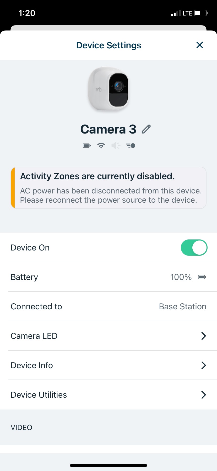 Solved: Arlo Pro 2 activity zones are currently disabled - Arlo Community