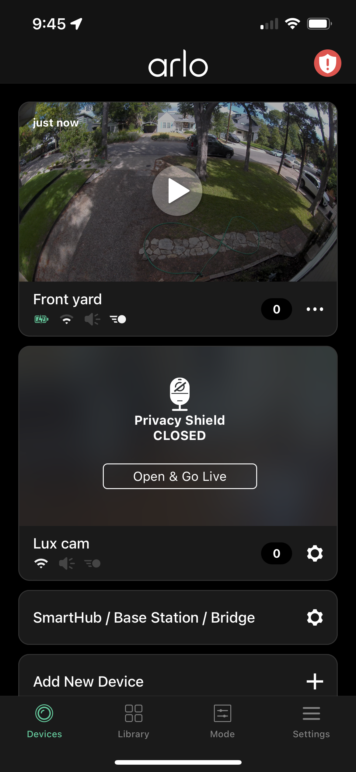 Arlo pro 2 live hot sale feed