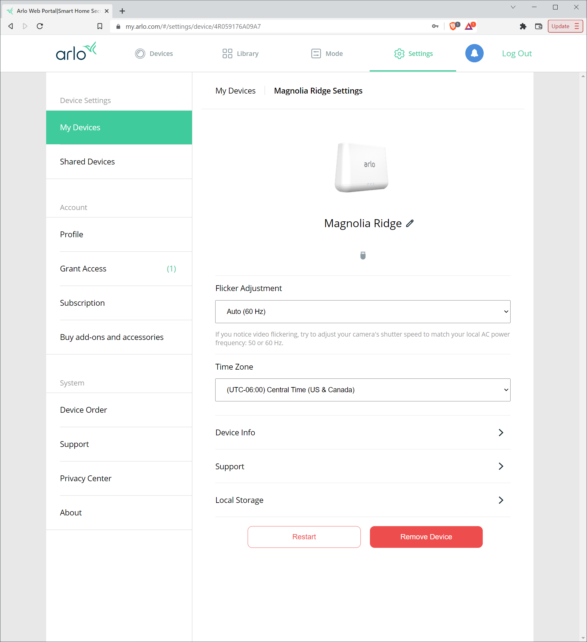 Connecting arlo base hot sale station to wifi