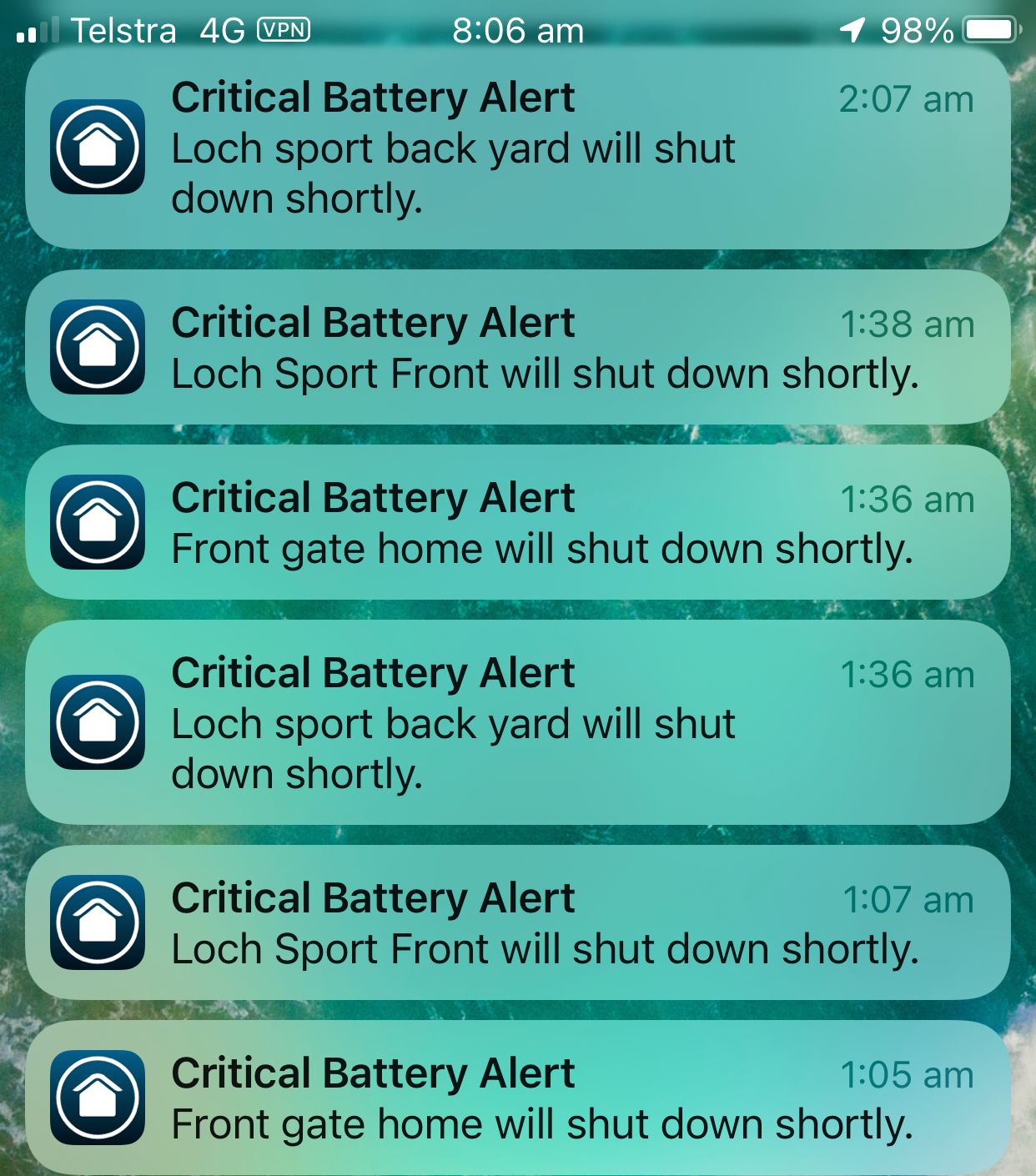 Solved Critical battery warning Arlo Community