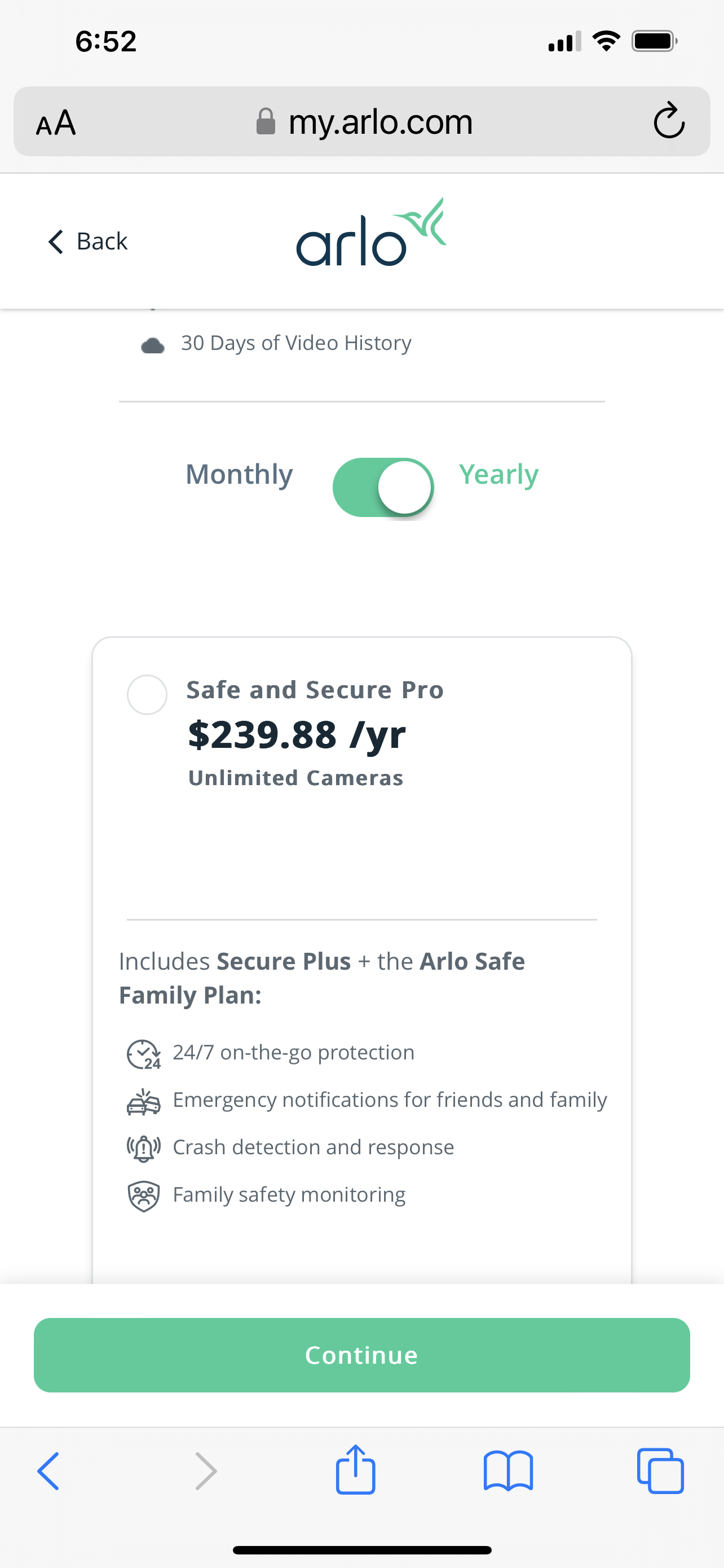 Solved: How do I subscribe to annual plan - Arlo Community