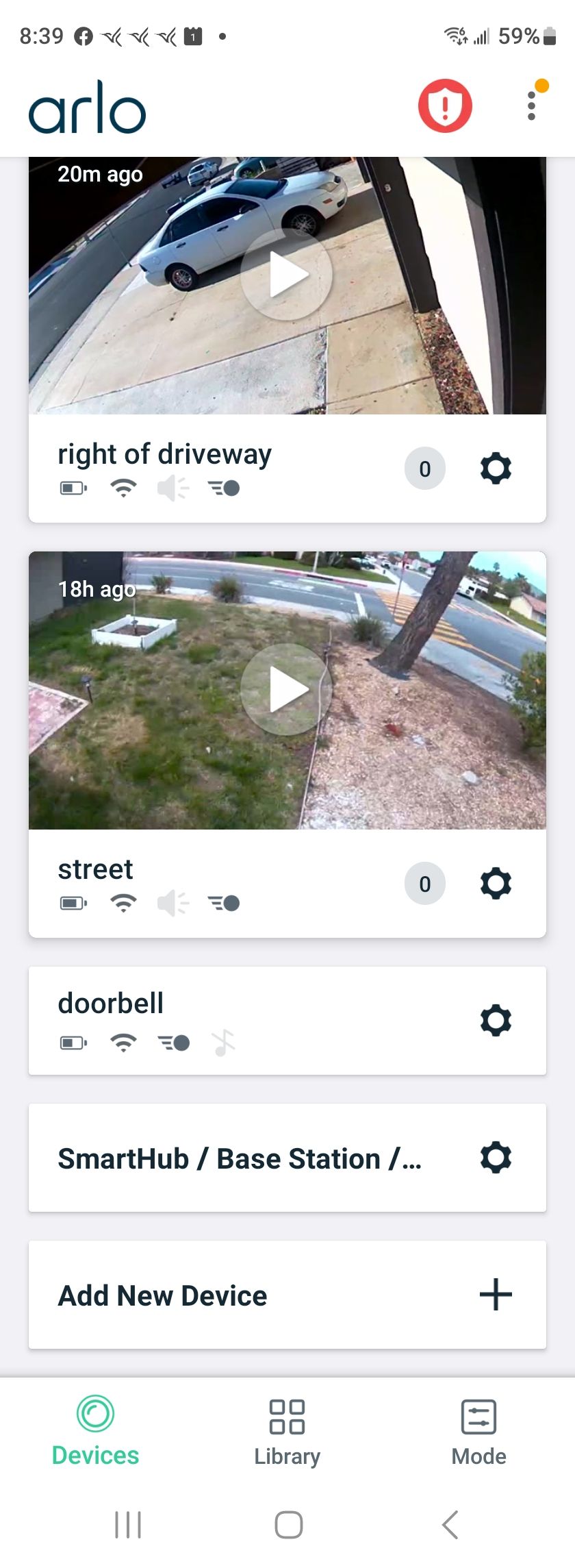 New to arlo store app