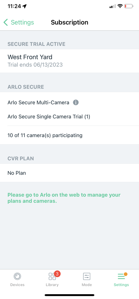 Solved Trial Subscription No way to cancel it Arlo Community