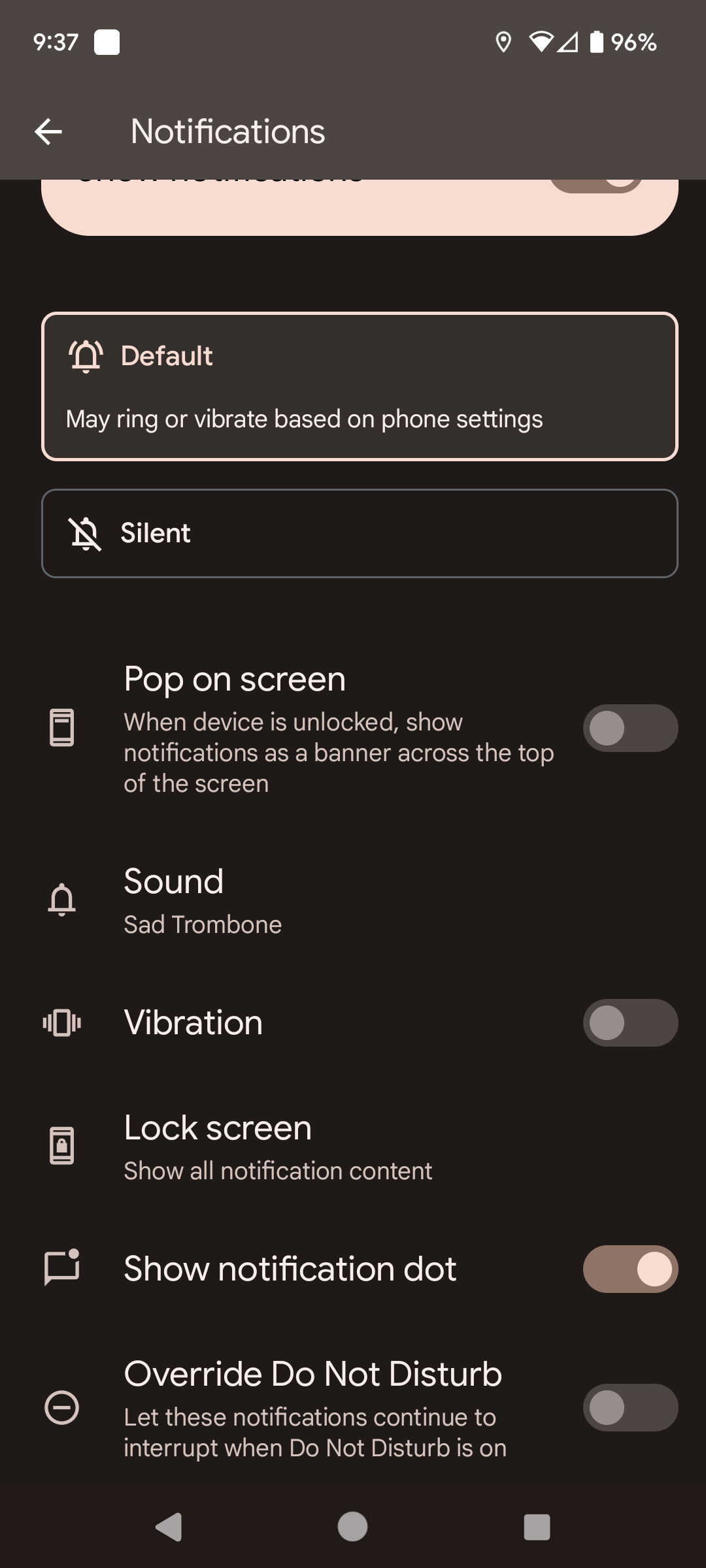 Android Do Not Disturb Notifications Arlo Community