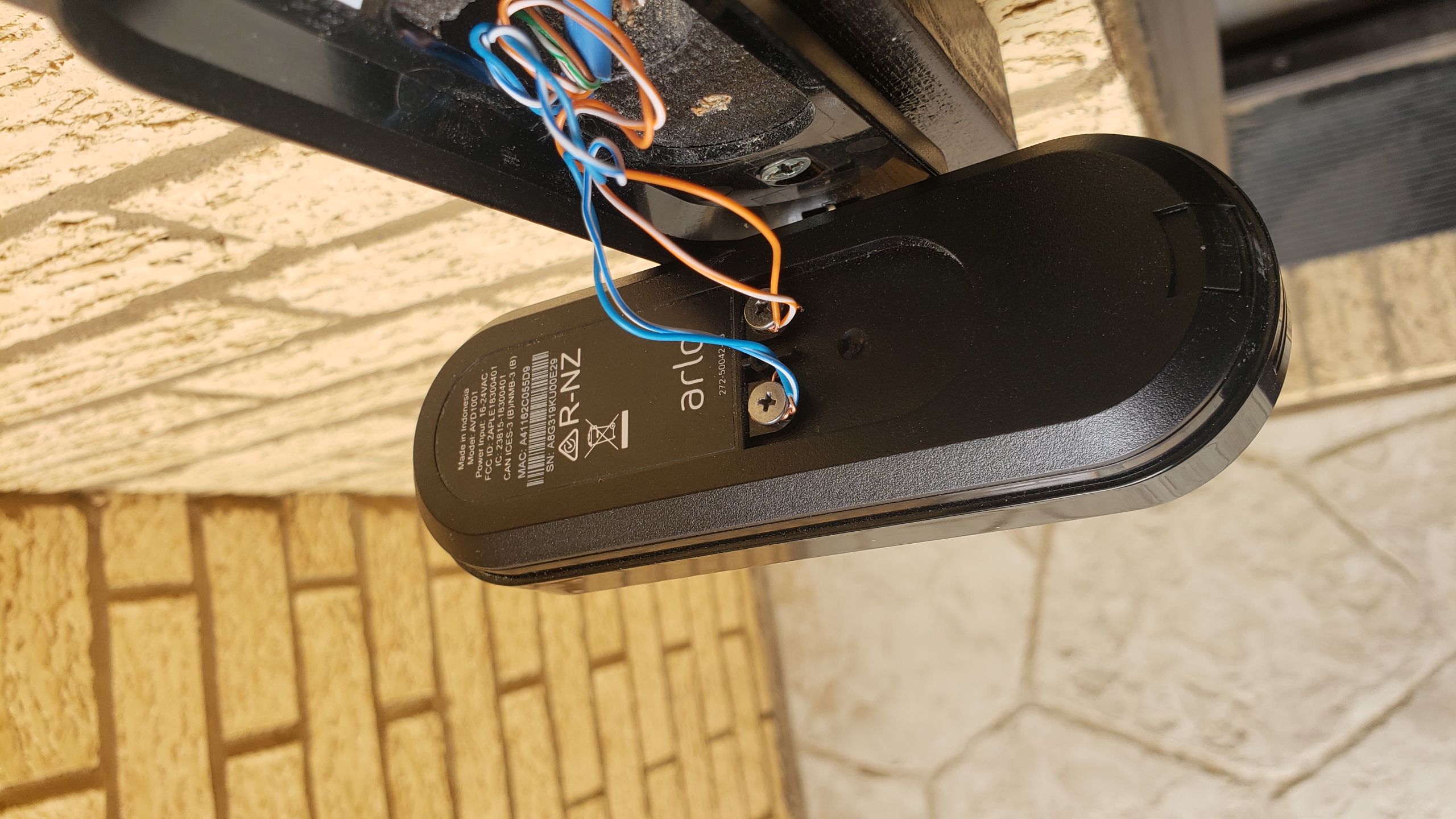 Solved Only one of 2 video doorbells chime Arlo Community