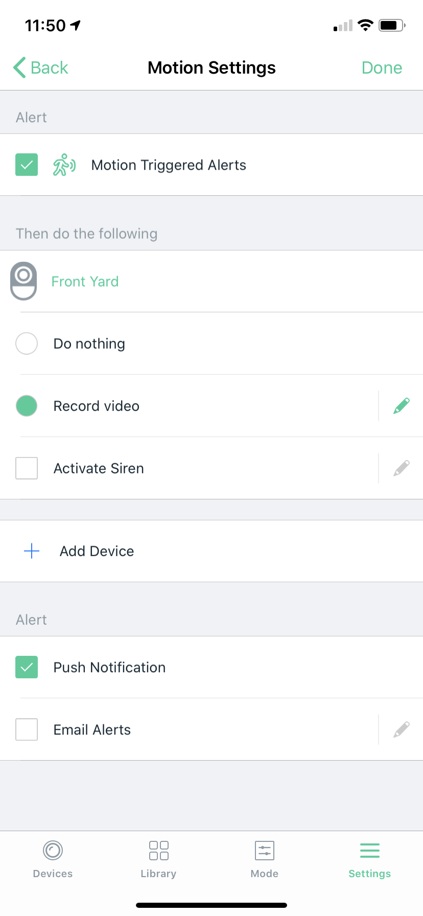Solved How do you adjust motion sensitivity on Arlo audio... Arlo