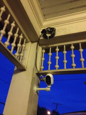 Porch camera cable lock.JPG