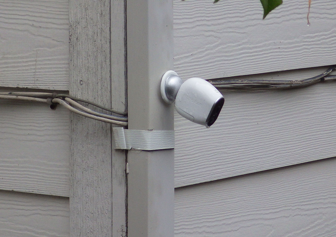 installing arlo cameras outside